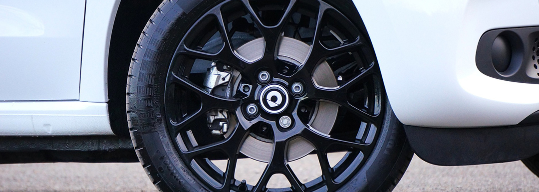 image of a smart car wheel